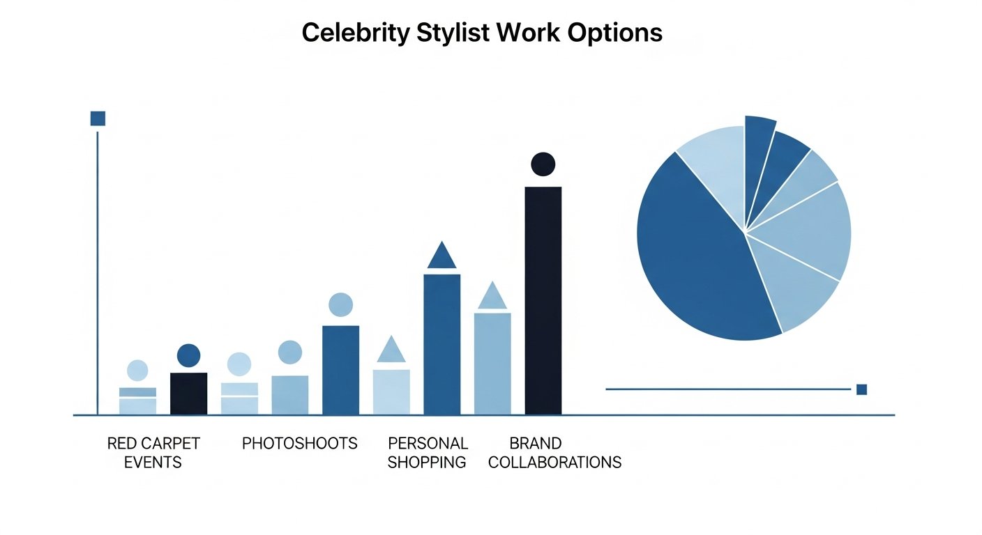 how celebrity stylists work - chart 6 illustration